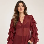 Blusa Bordeaux Blusa Bordeaux
