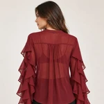 Blusa Bordeaux Blusa Bordeaux