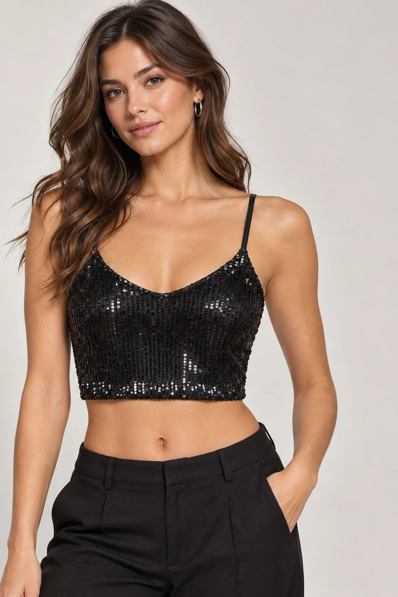 Top Nuit lentejuelas Top Nuit lentejuelas