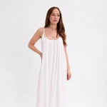 Vestido Alba Blanco Blanco