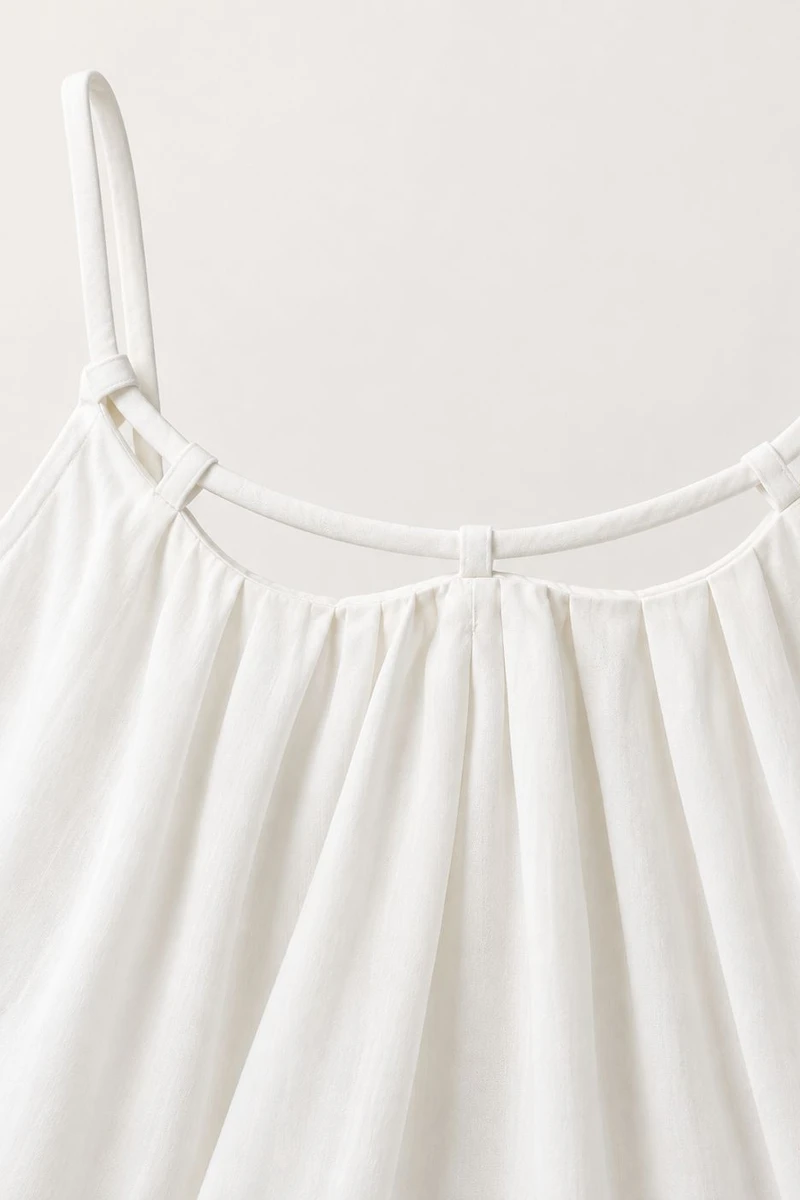 Vestido Alba Blanco Blanco