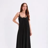 Vestido Alba Blanco Negro