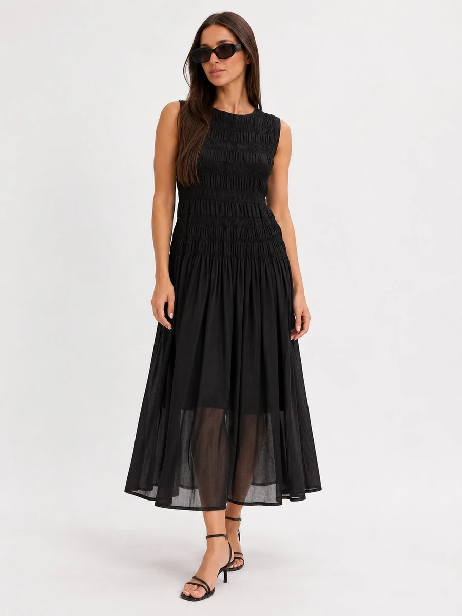 Vestido Elara - Negro 