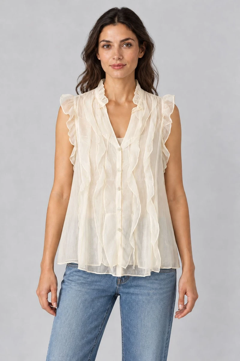 Blusa Celina Crudo