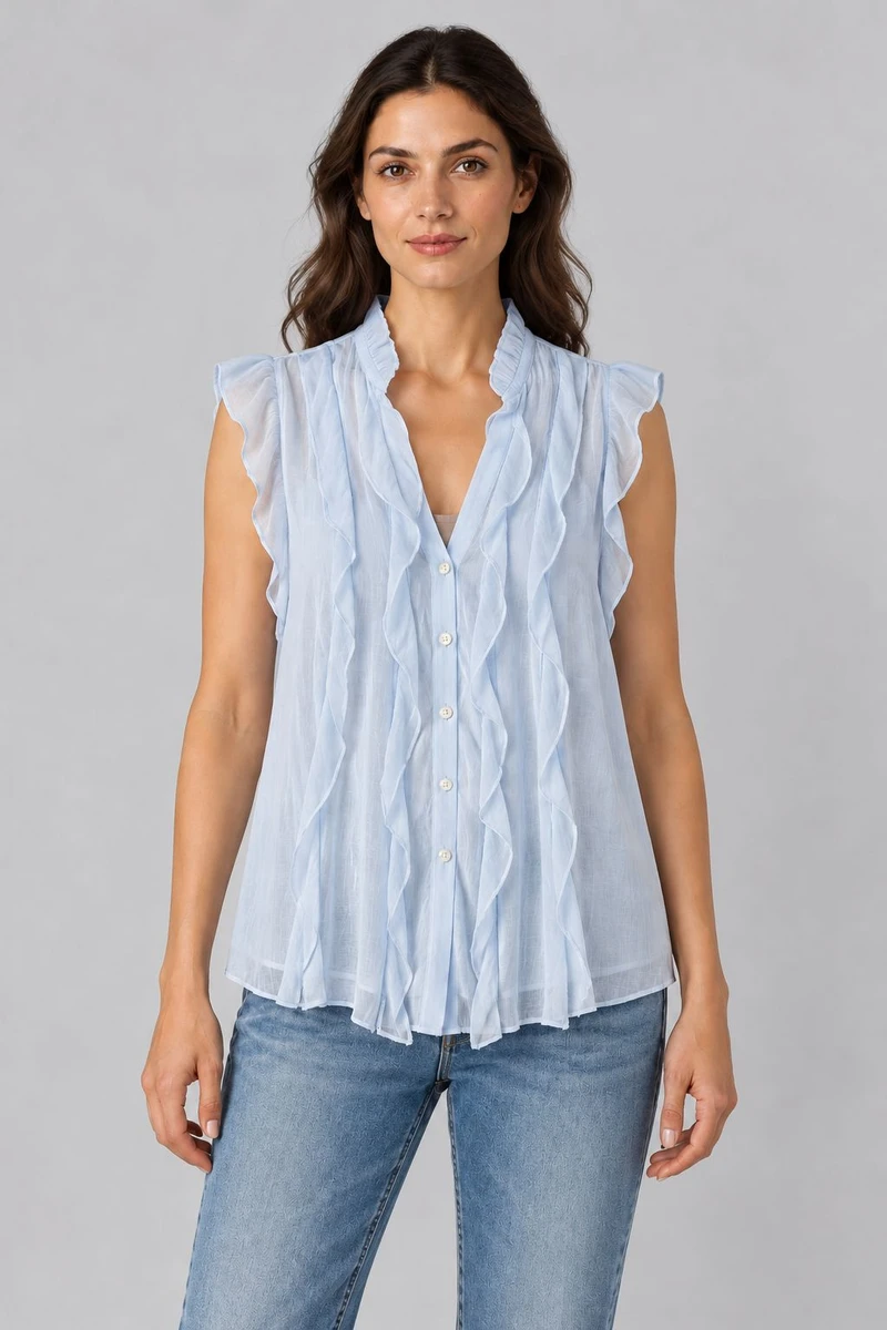 Blusa Celina Celeste