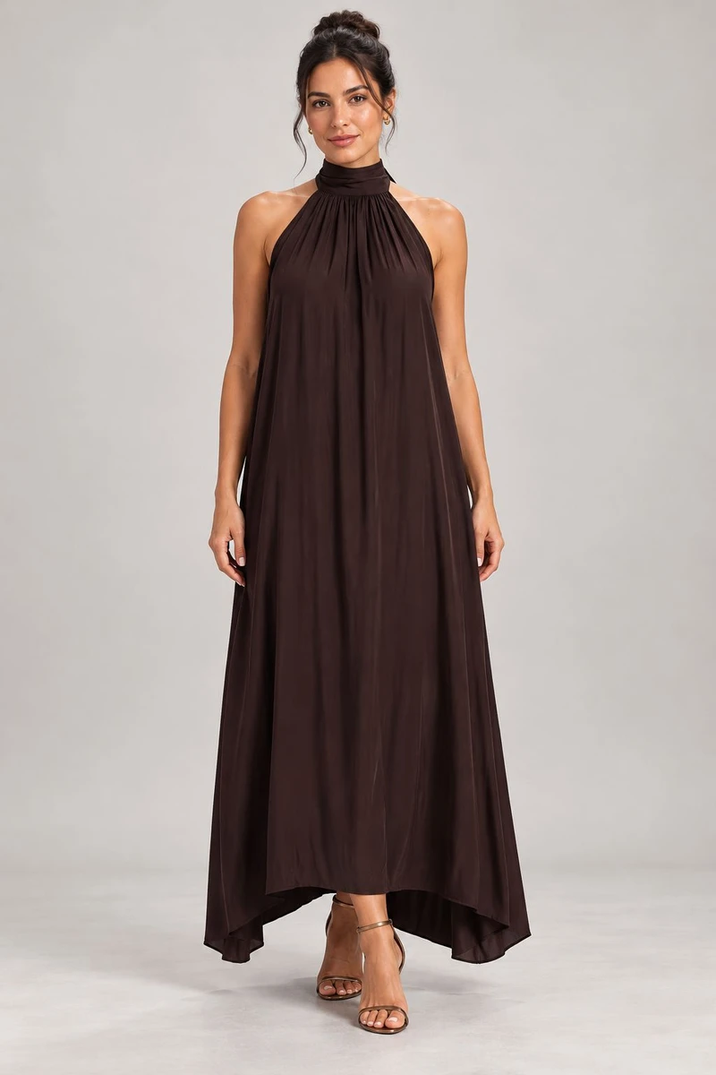 Vestido Évora Chocolate Vestido Évora Chocolate