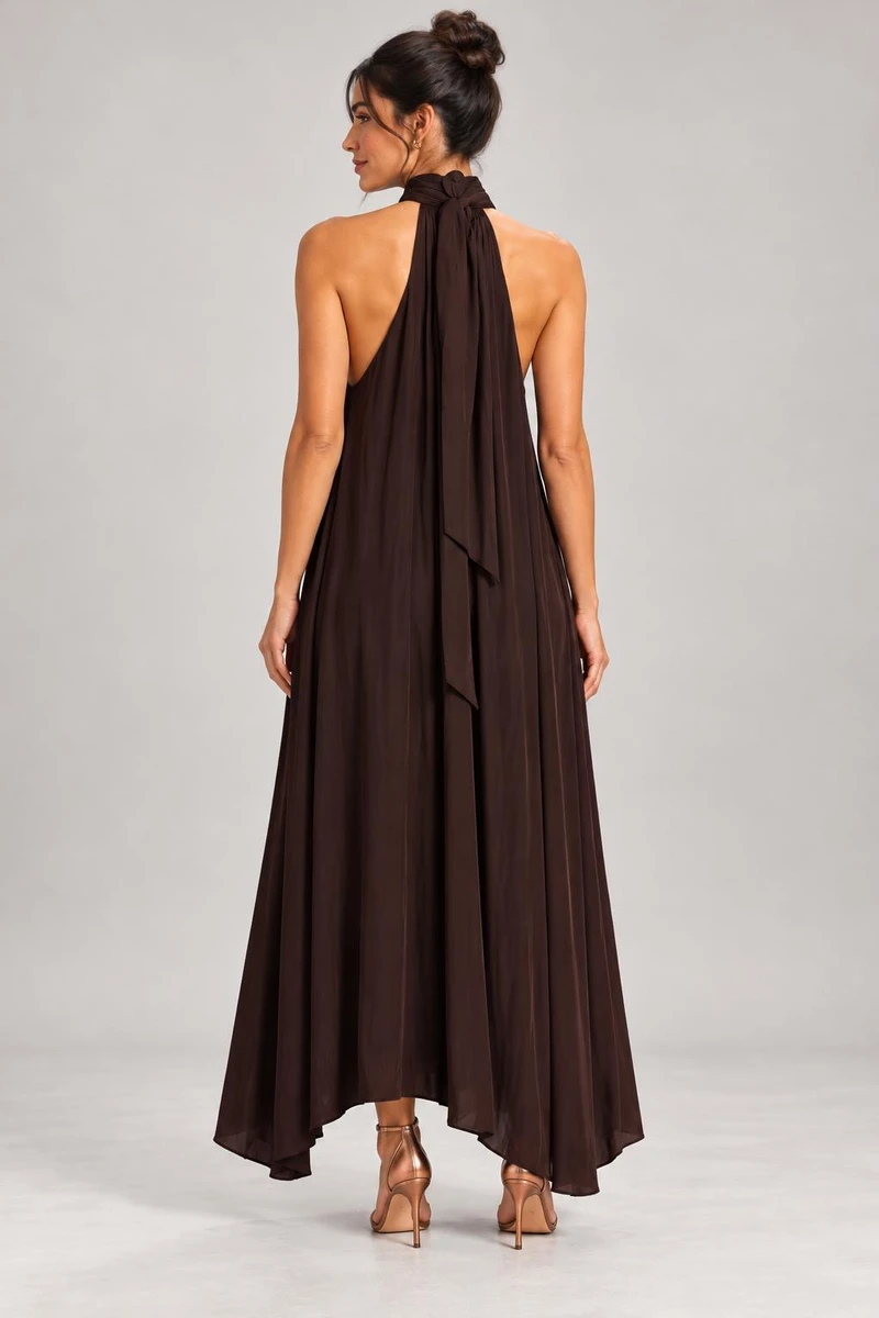 Vestido Évora Chocolate Vestido Évora Chocolate