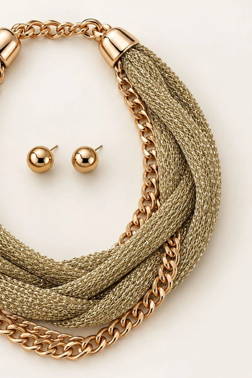Collar Atenea Dorado Collar Atenea Dorado