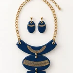 Collar Isis Azul Collar Isis Azul