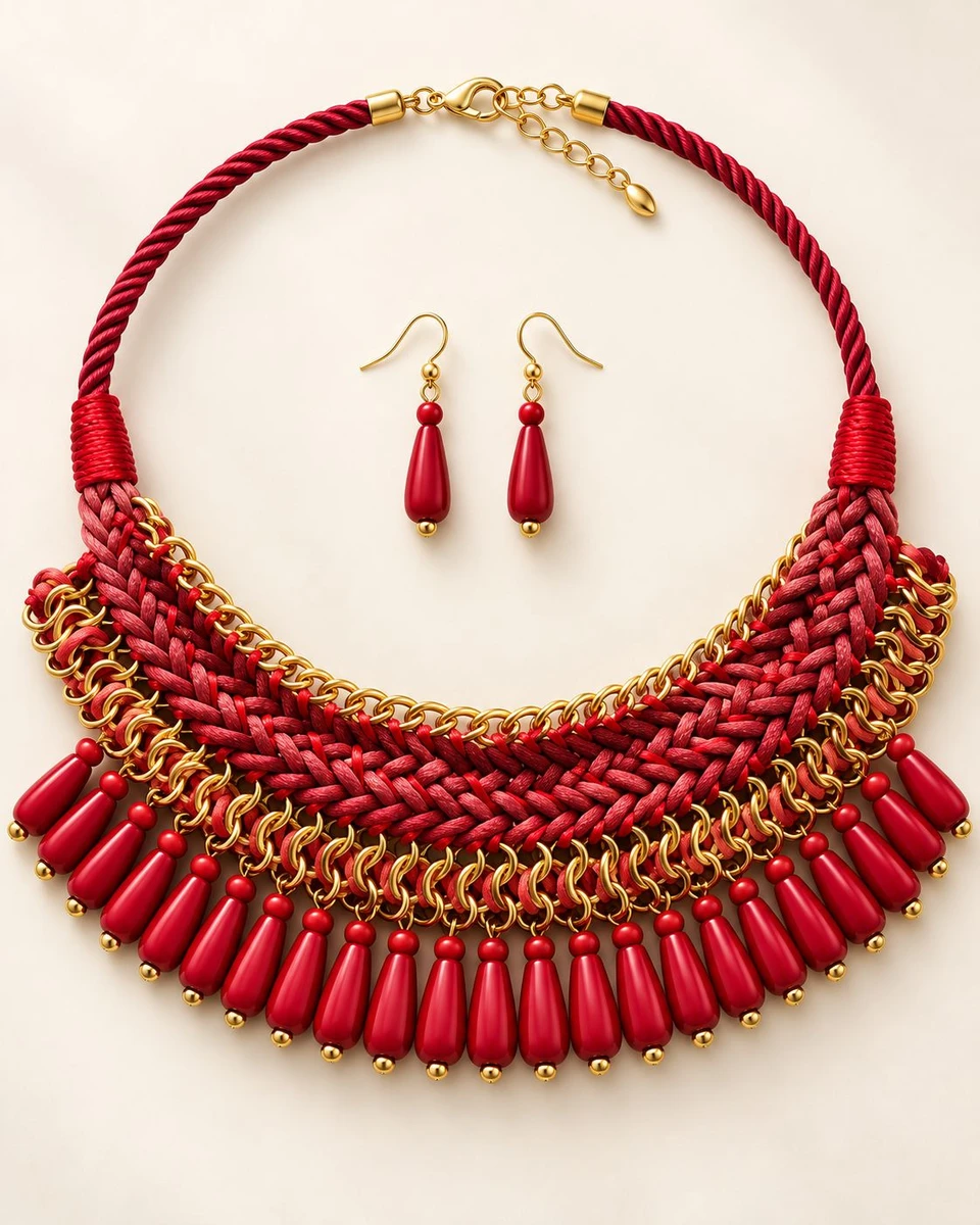 Collar Carmesí 