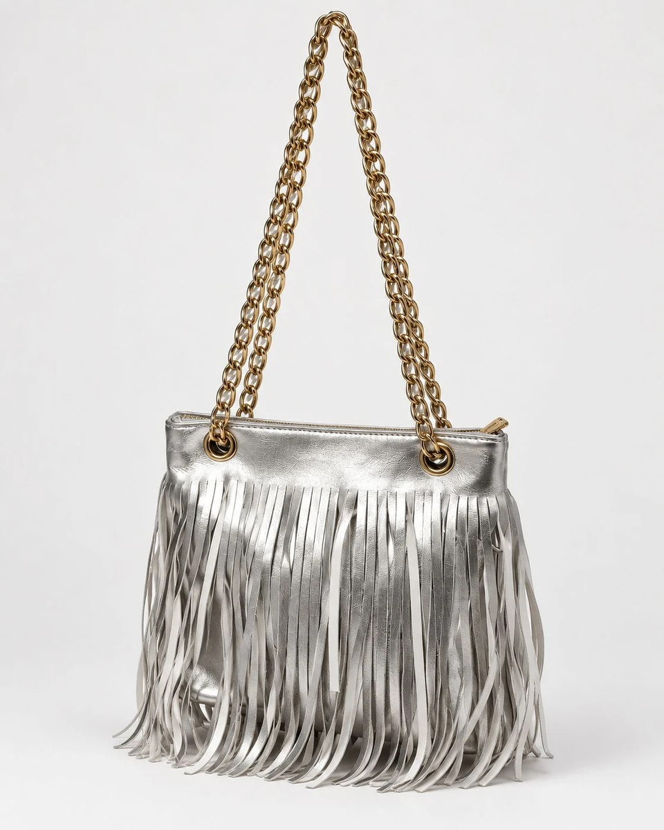 Cartera Golden Fringe 