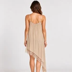 Vestido Lencero Ita Beige dorado