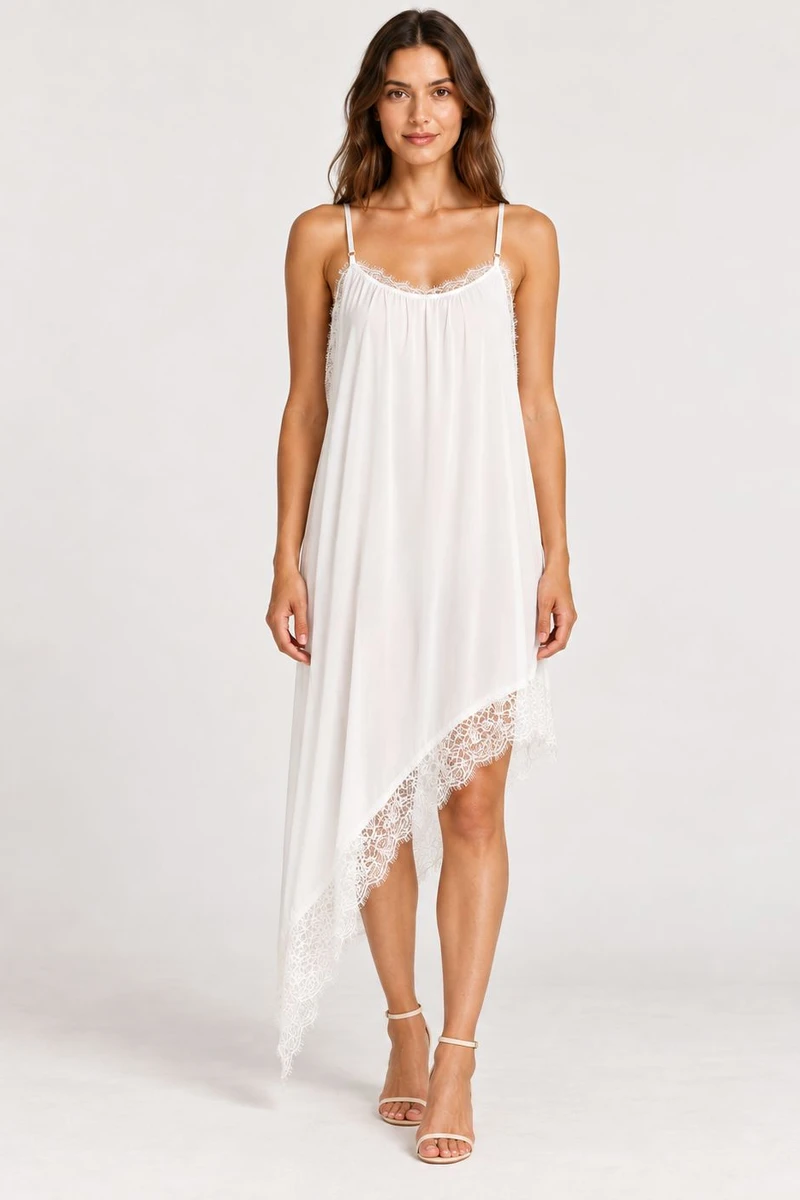 Vestido Lencero Ita Blanco