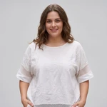 Blusa Brisa Bordada Blanco