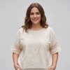 Blusa Brisa Bordada Crudo