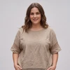 Blusa Brisa Bordada Visón