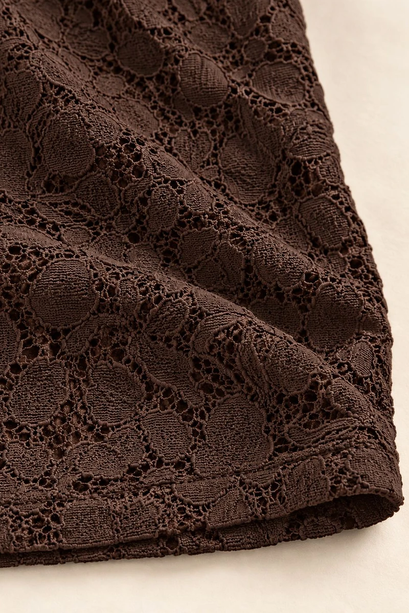Pollera Magnolia Chocolate