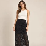 Pollera Magnolia Negro