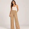 Pantalón de lentejuelas Dorado