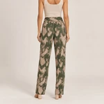 Pantalón Trama Verde