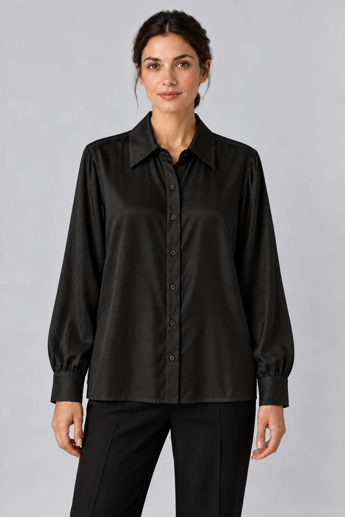 Camisa Alba Negro