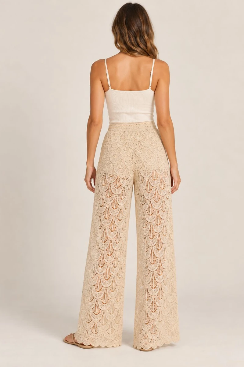 Pantalón de crochet Pantalón de crochet
