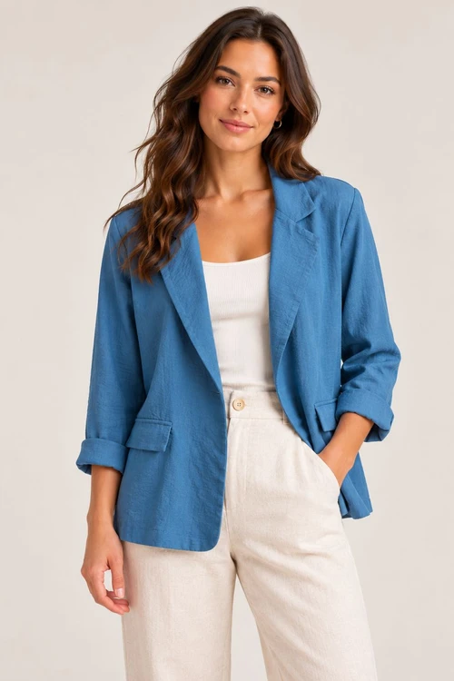 Blazer Roma Azul