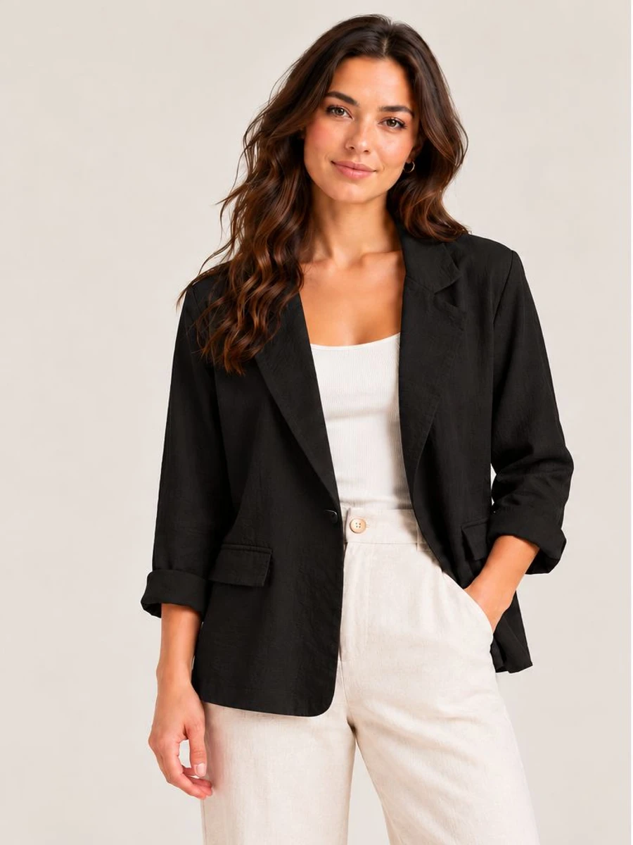 Blazer Roma - Negro 