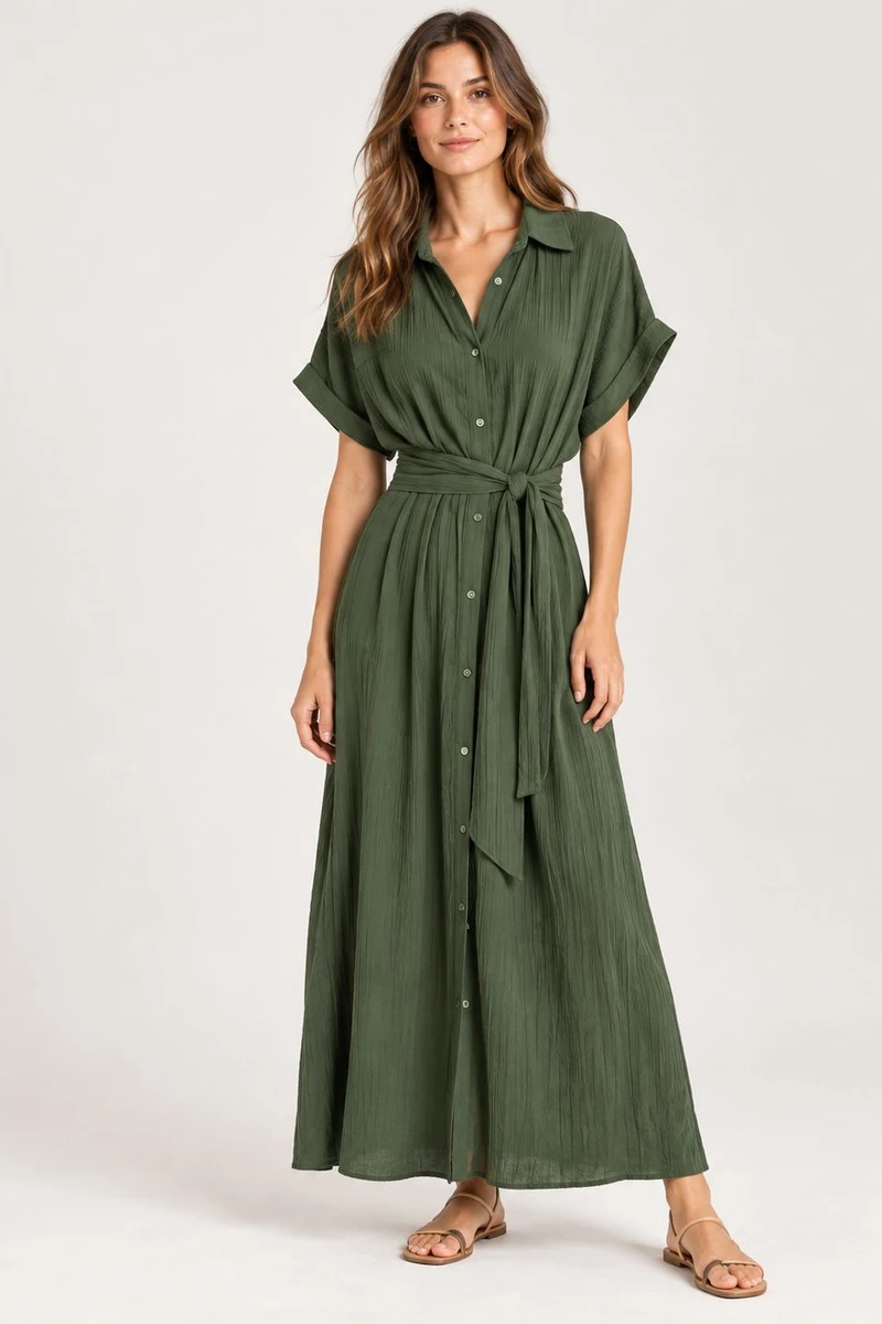 Vestido Verona Verde oliva