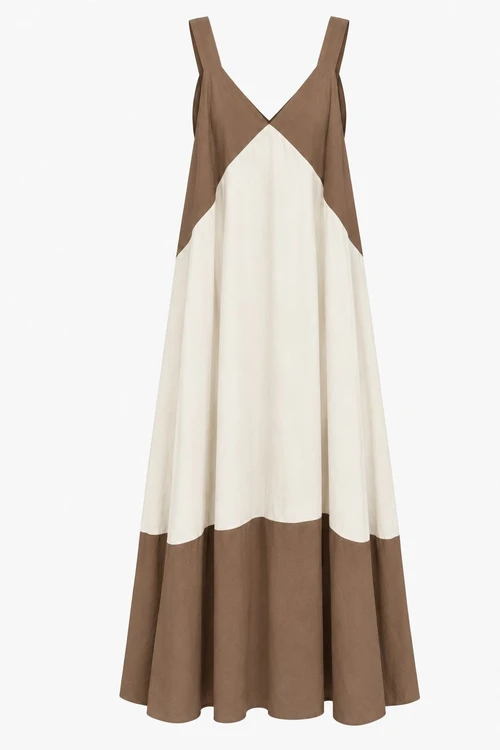 Vestido Noma Beige