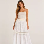 Pollera Almería Blanco