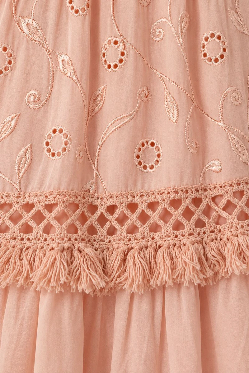 Pollera Almería Rosa