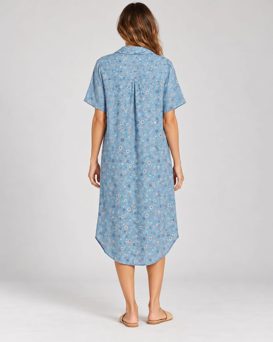 Vestido Summer - Celeste 