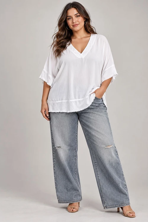 Blusa Náca blanco