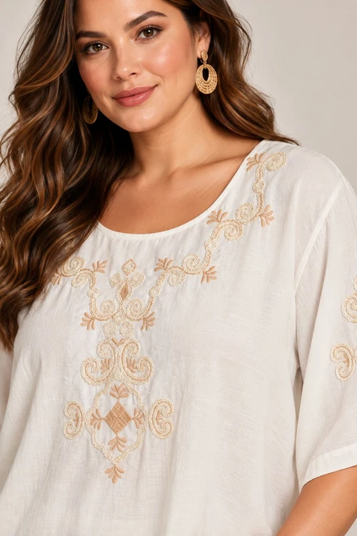 Blusa Lucía Blanco