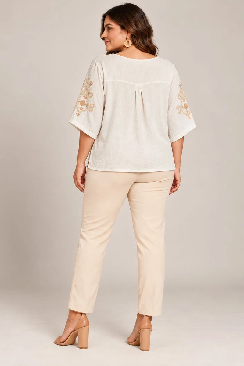 Blusa Lucía Blanco