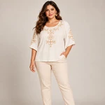 Blusa Lucía Blanco