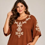Blusa Lucía Terracota