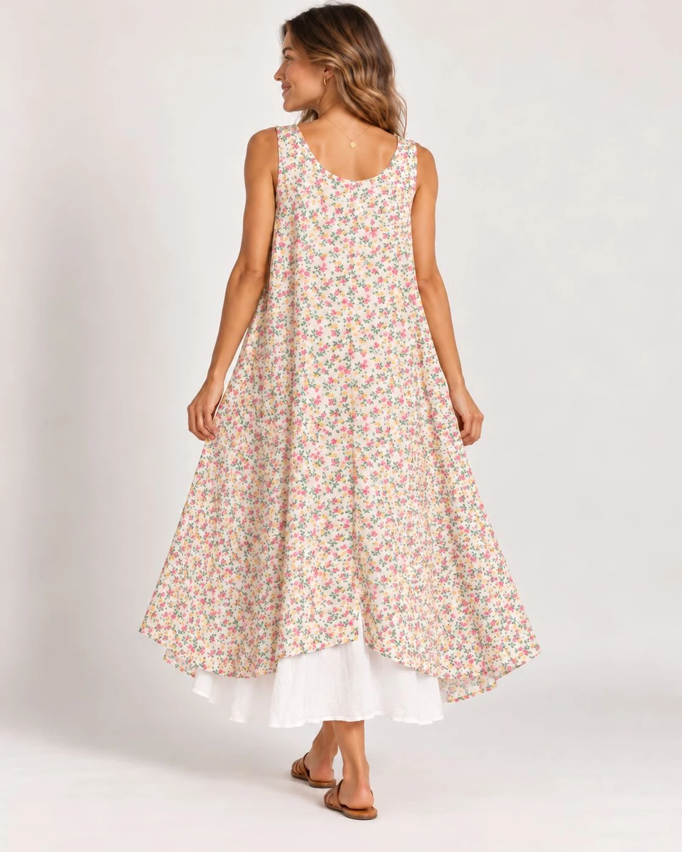Vestido Fiorella - rosa 