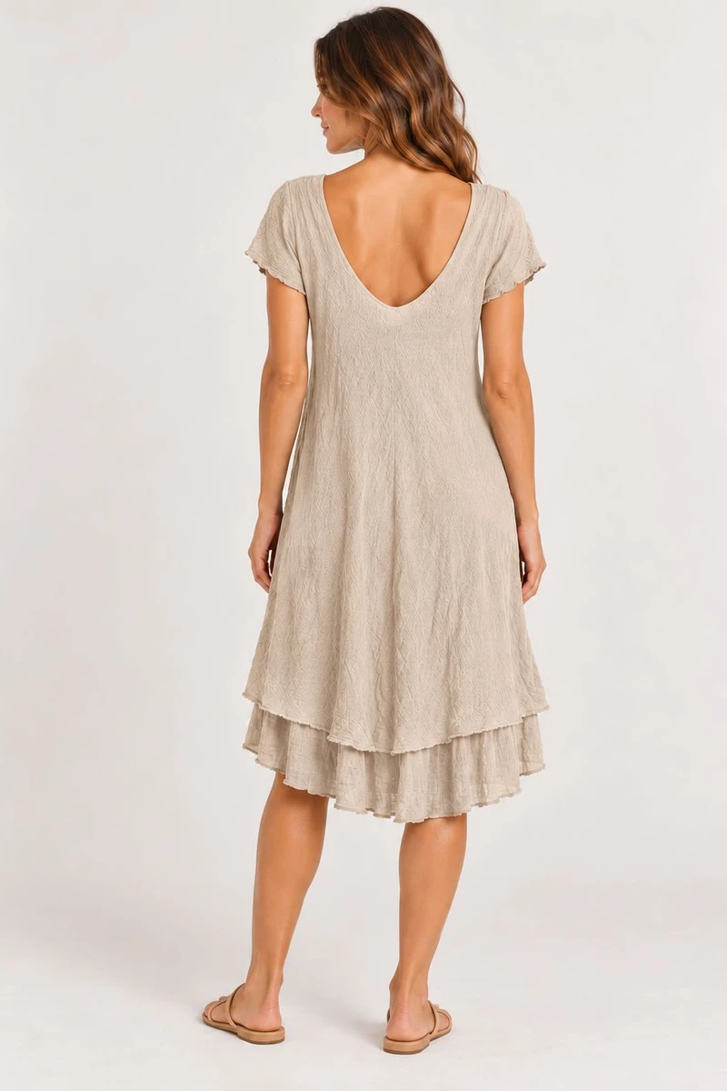 Vestido Juli Beige