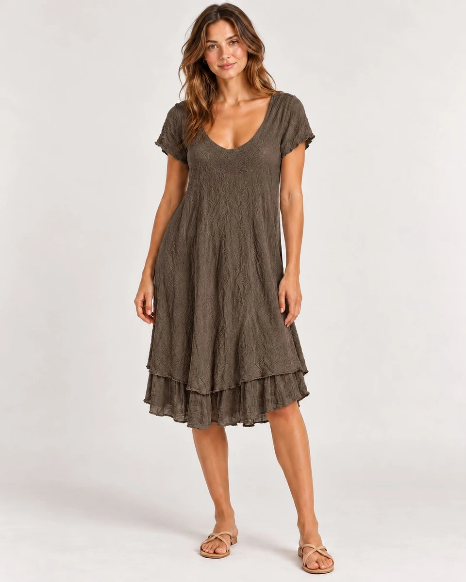 Vestido Juli - Chocolate 
