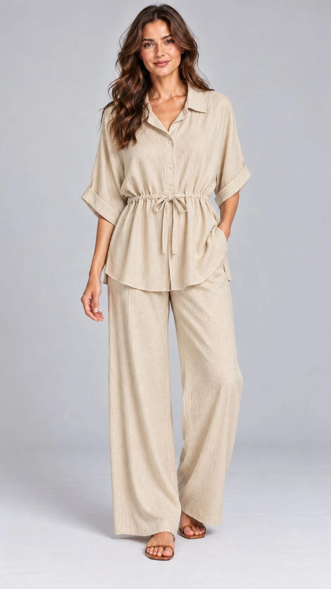 Conjunto Serena - Beige 