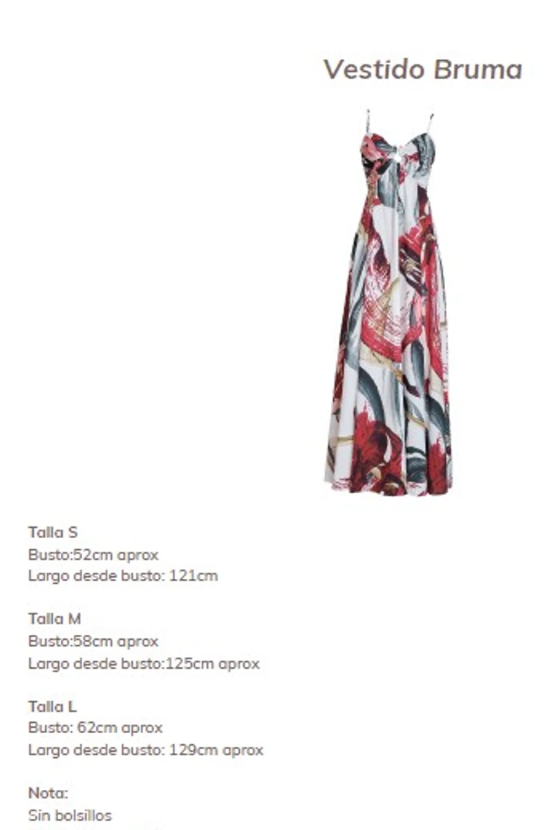 Vestido Bruma Vestido Bruma