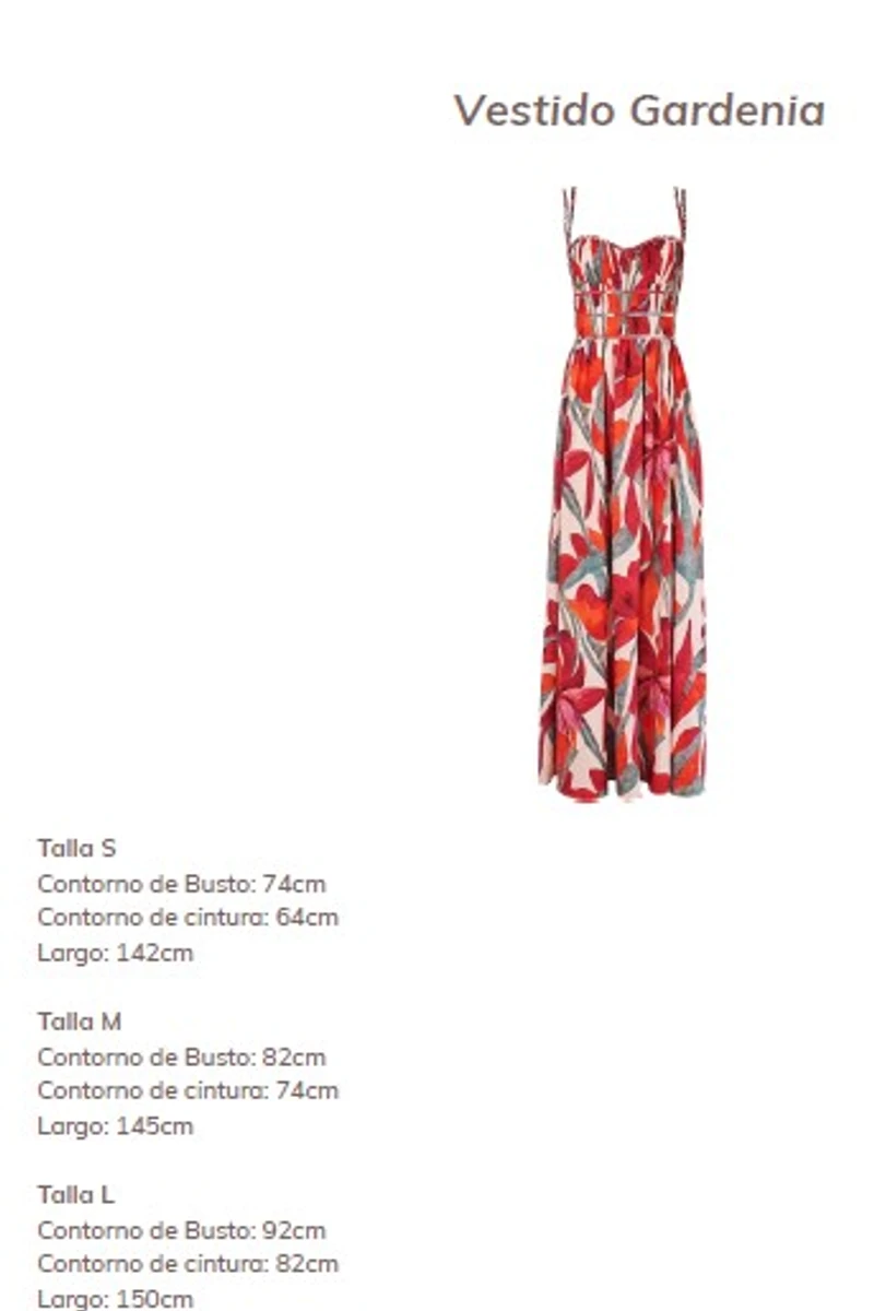 Vestido Gardenia Vestido Gardenia