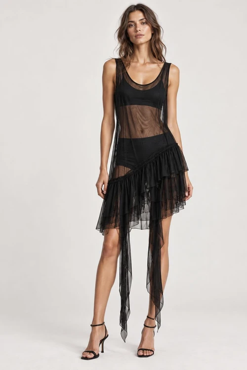 Vestido 100% tul Vestido 100% tul