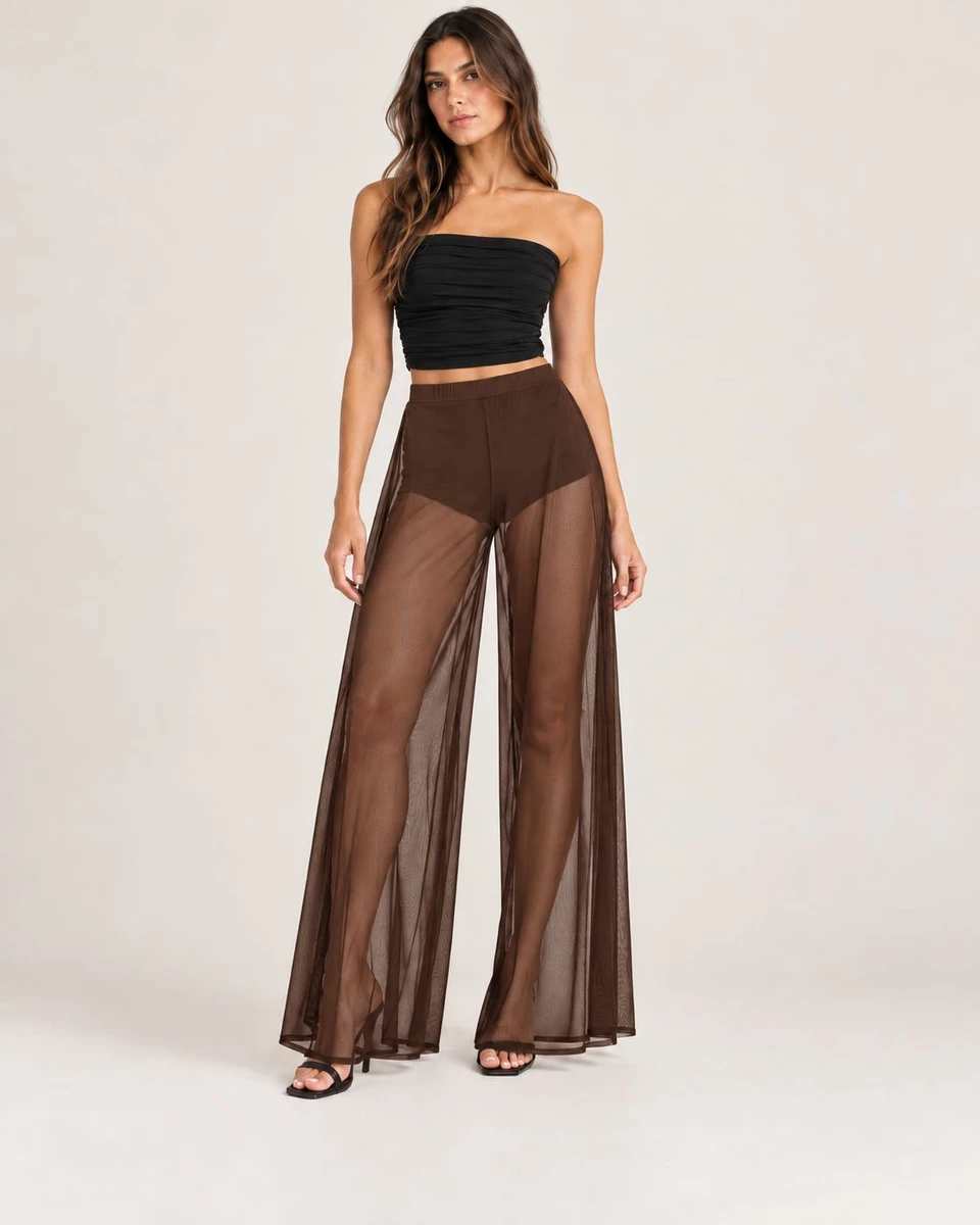 Pantalón de tul - Chocolate 