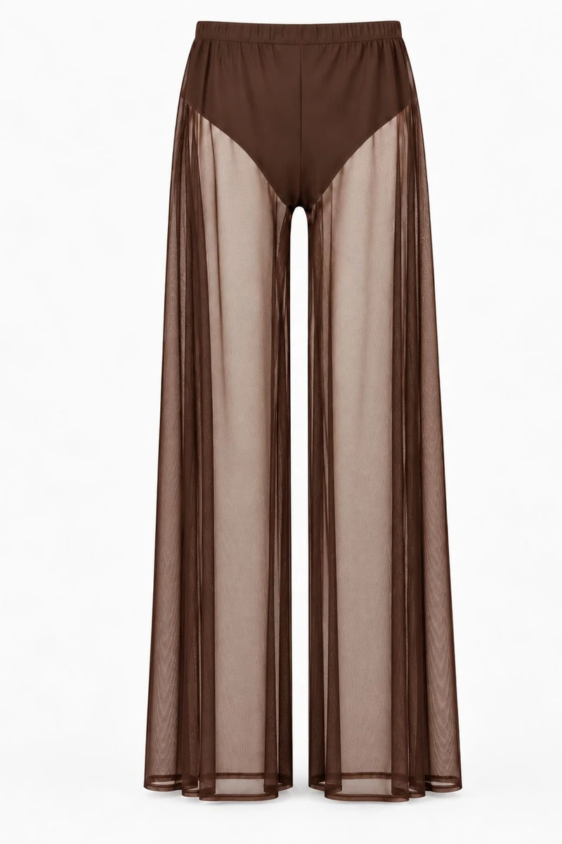 Pantalón de tul Chocolate