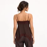 Musculosa Frunces Chocolate