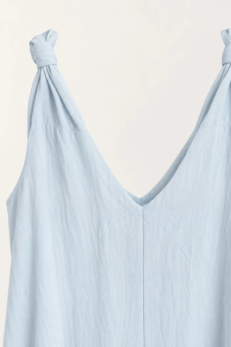 Vestido Nudo Blanco