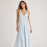 Vestido Nudo Cielo